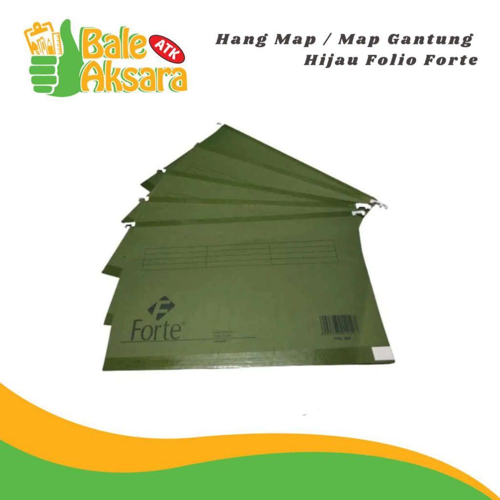 Jual Map Gantung Forte Hijau | Hang Map Folio | Map Arsip Laci Filing ...