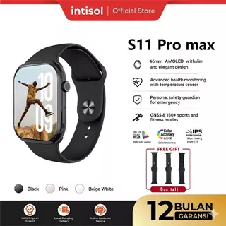 IntiSOl Smartwatch S11 Max GPS NFC Waterproof