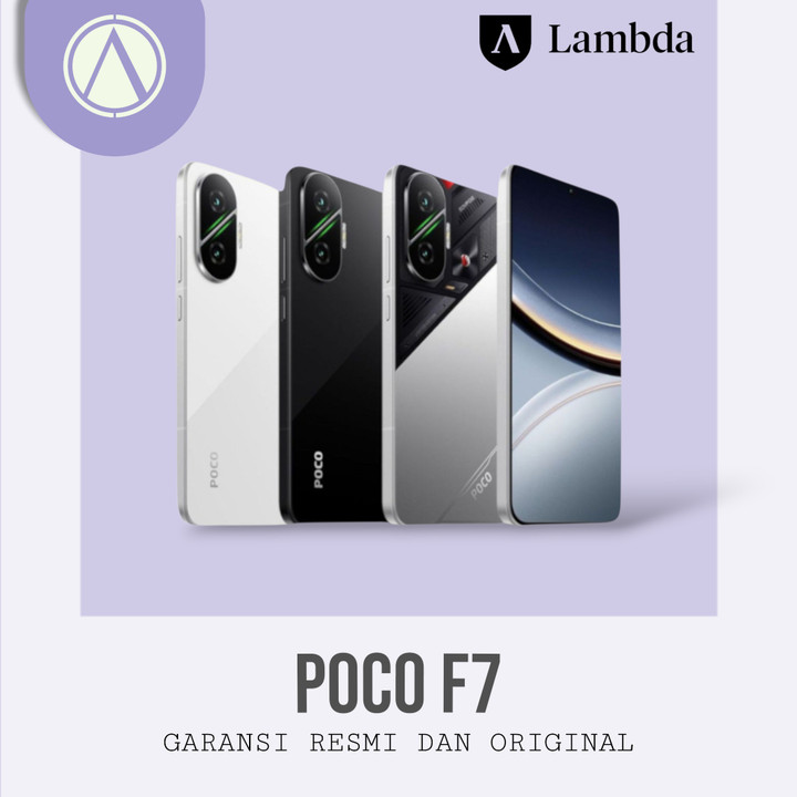 POCO F7 5G 12/512GB Baru Garansi Resmi Xiaomi