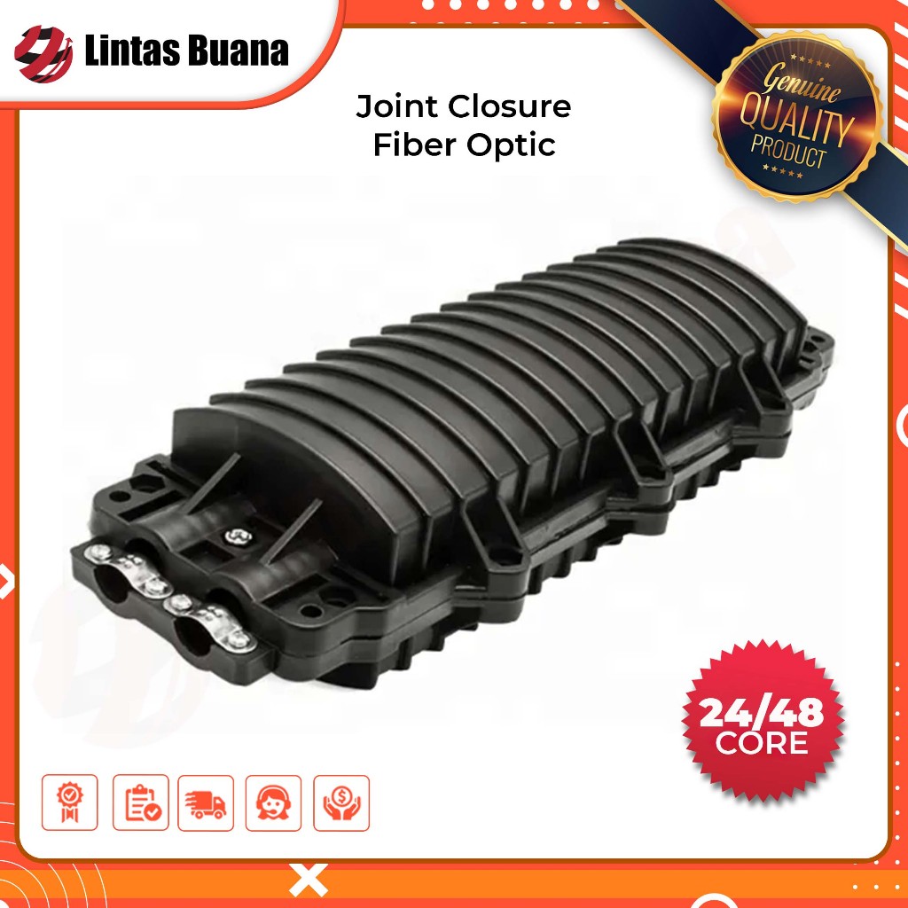 Jual Joint Closure 24 - 48 Core Clousure Inline Fiber Optik Box ...