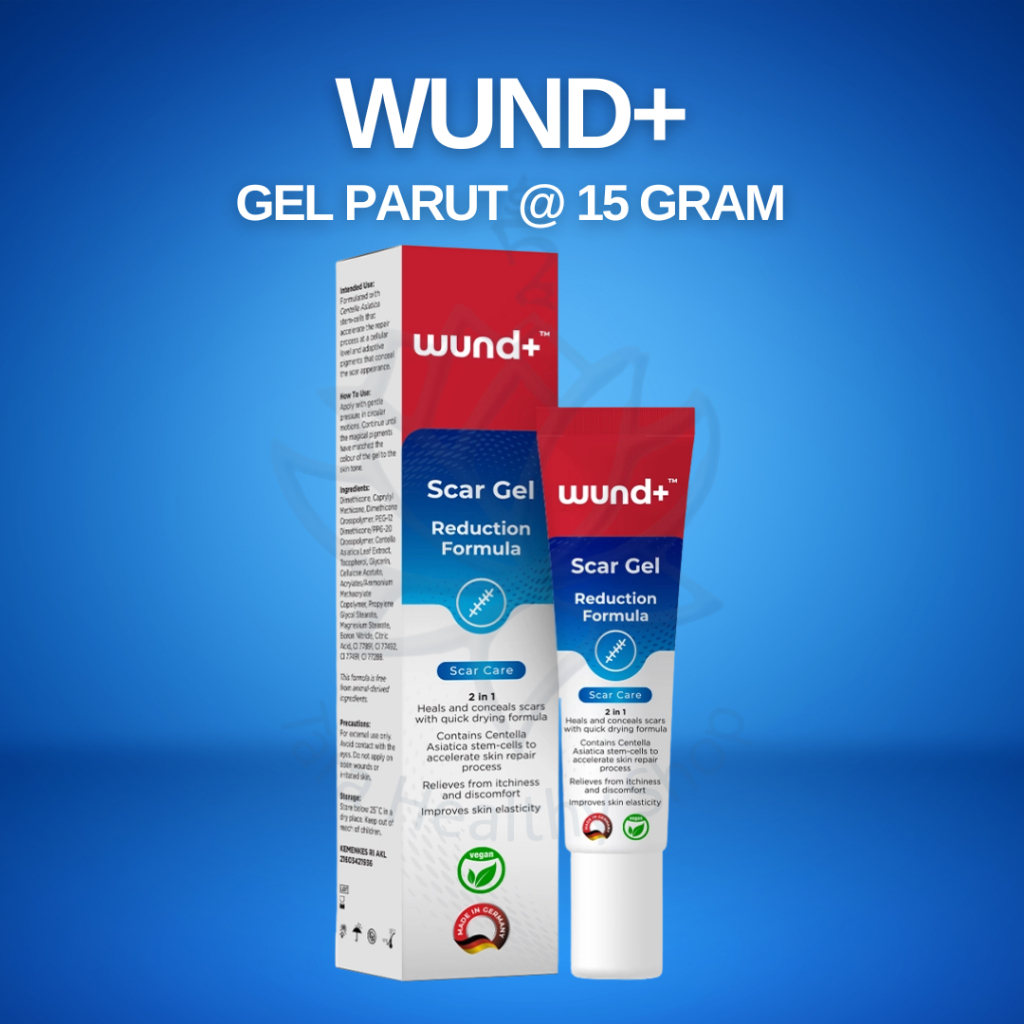 Jual Wund+ Scar Gel - Penghilang Bekas Luka / Parut / Keloid / Luka ...