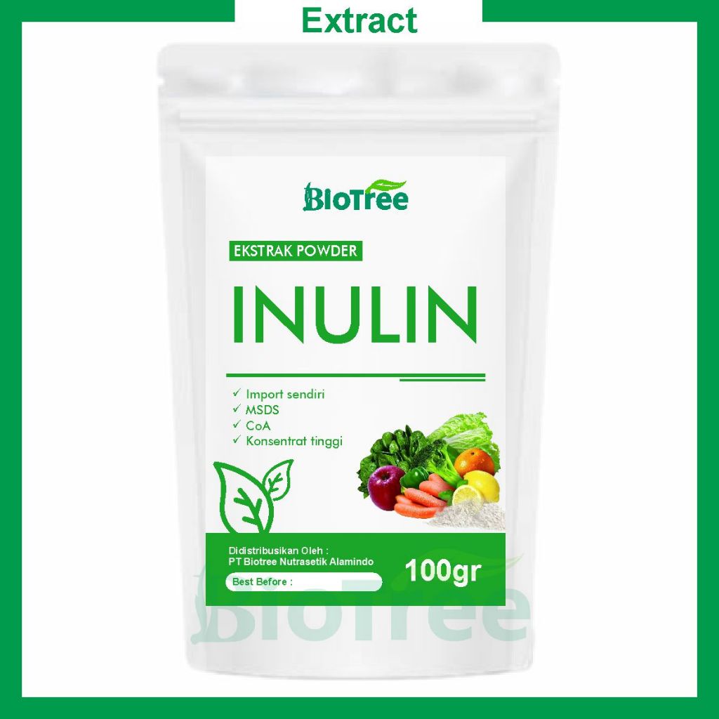 Jual Inulin Prebiotik Serat Larut dari Akar Chicory untuk Pencernaan ...