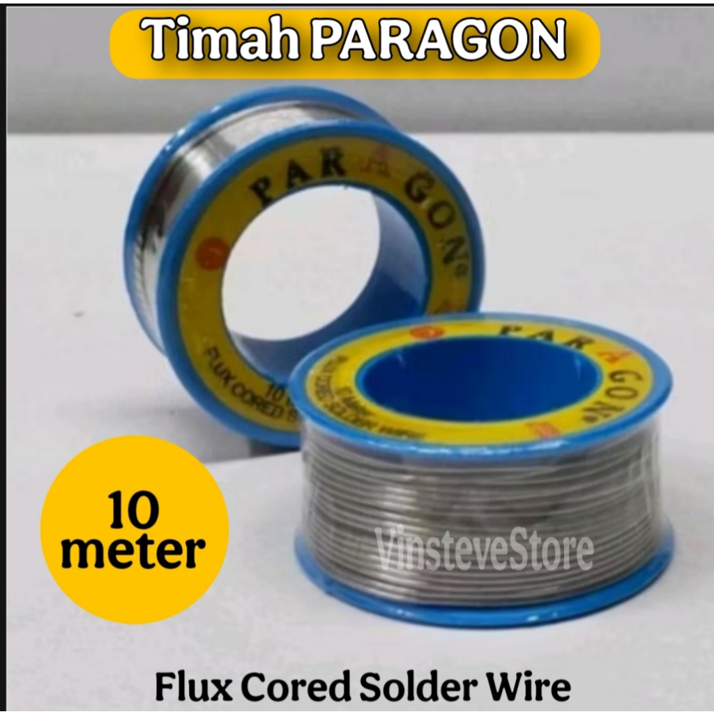 Jual Timah Solder PARAGON Roll 0,8mm 10 Meter | Shopee Indonesia
