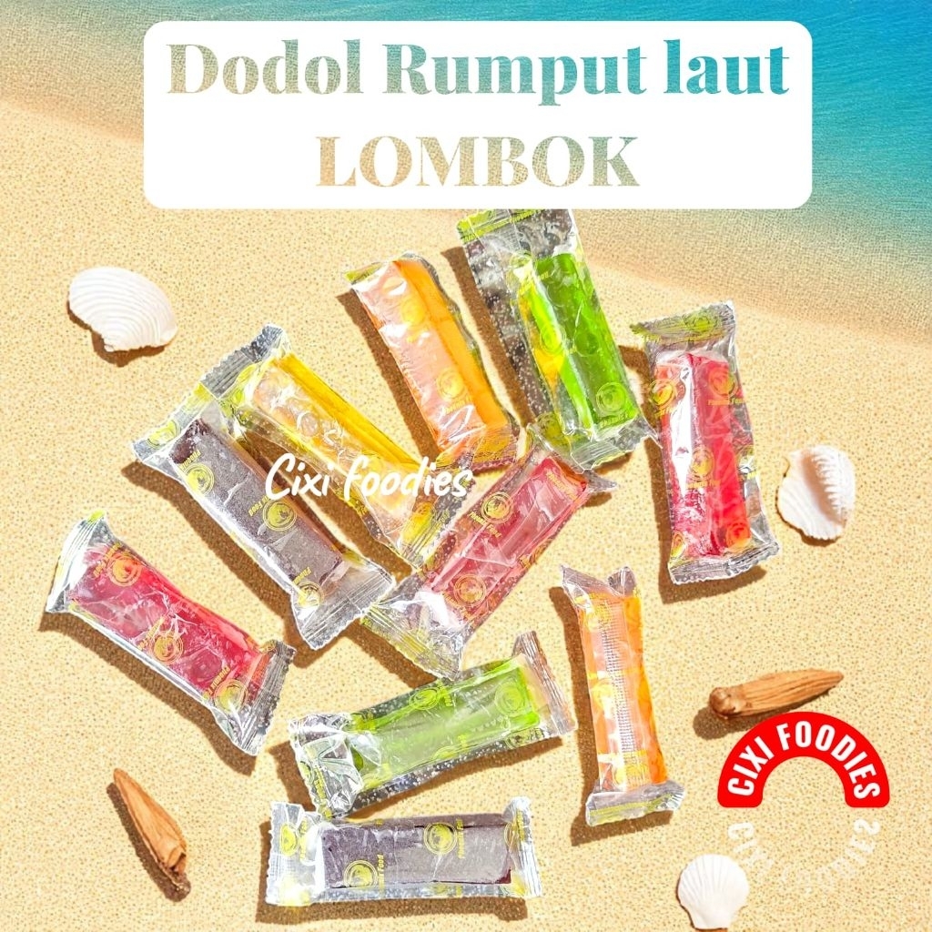 Jual Cemilan Sehat Dodol Rumput Laut khas oleh-oleh dari Lombok Low ...