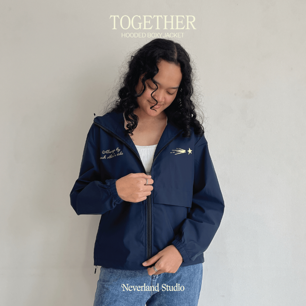 Jual Together Hooded Boxy Jacket | Neverland Studio | TXT Together ...