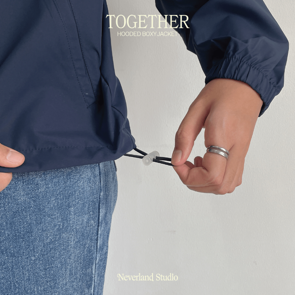 Jual Together Hooded Boxy Jacket | Neverland Studio | TXT Together ...