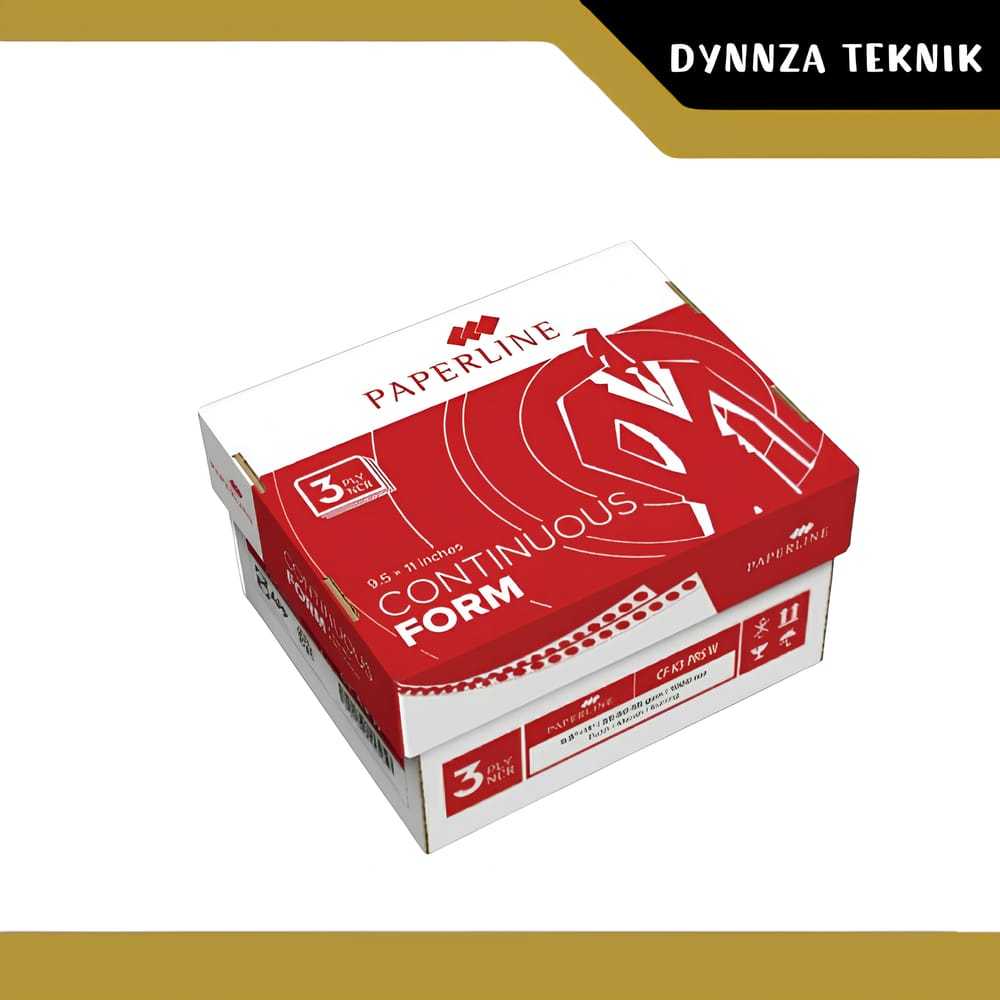 Jual Continuous Form PAPERLINE 3PLY Bagi 2/Kertas Print Nota Surat ...