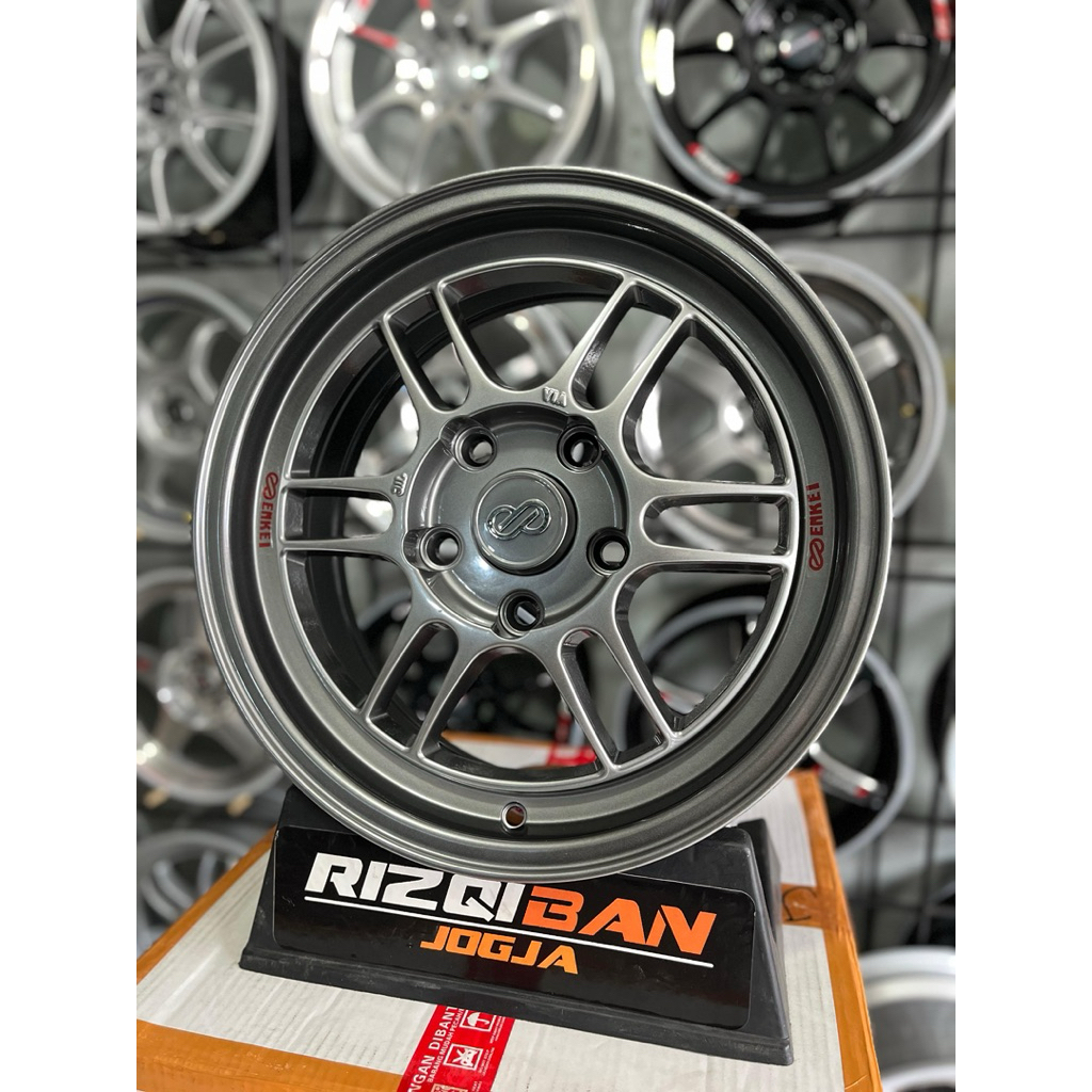 Jual velg enkei rpf r15 hyper black pcd 5x114 kondisi baru | Shopee ...