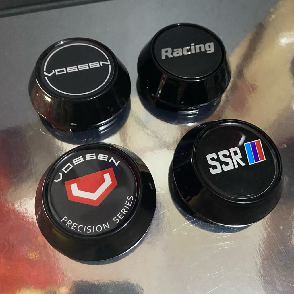 Jual Dop roda Tutup velg racing kerucut hitam vossen,ssr,racing ...
