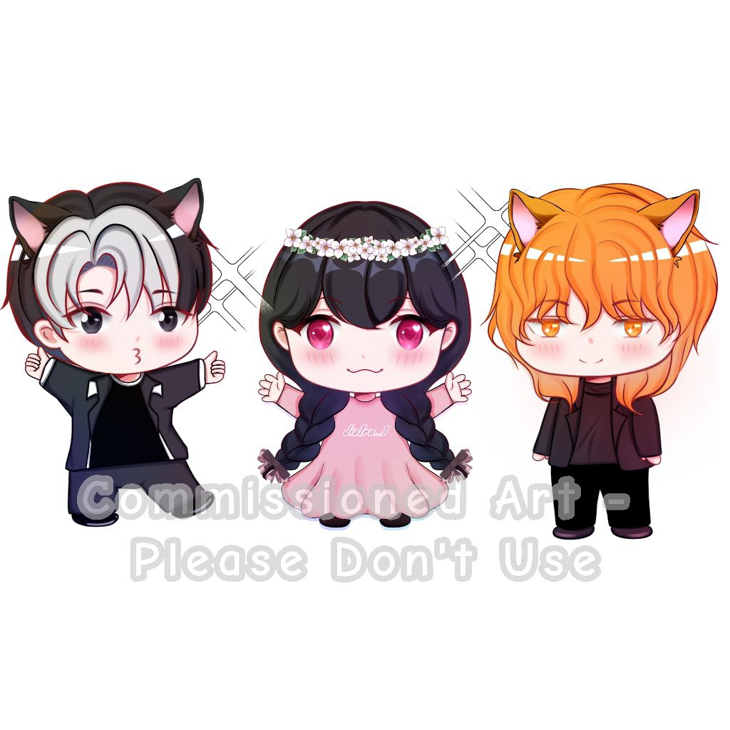 Jual JASA GAMBAR CHIBI STYLE Art Commission Digital | Custom Gambar ...