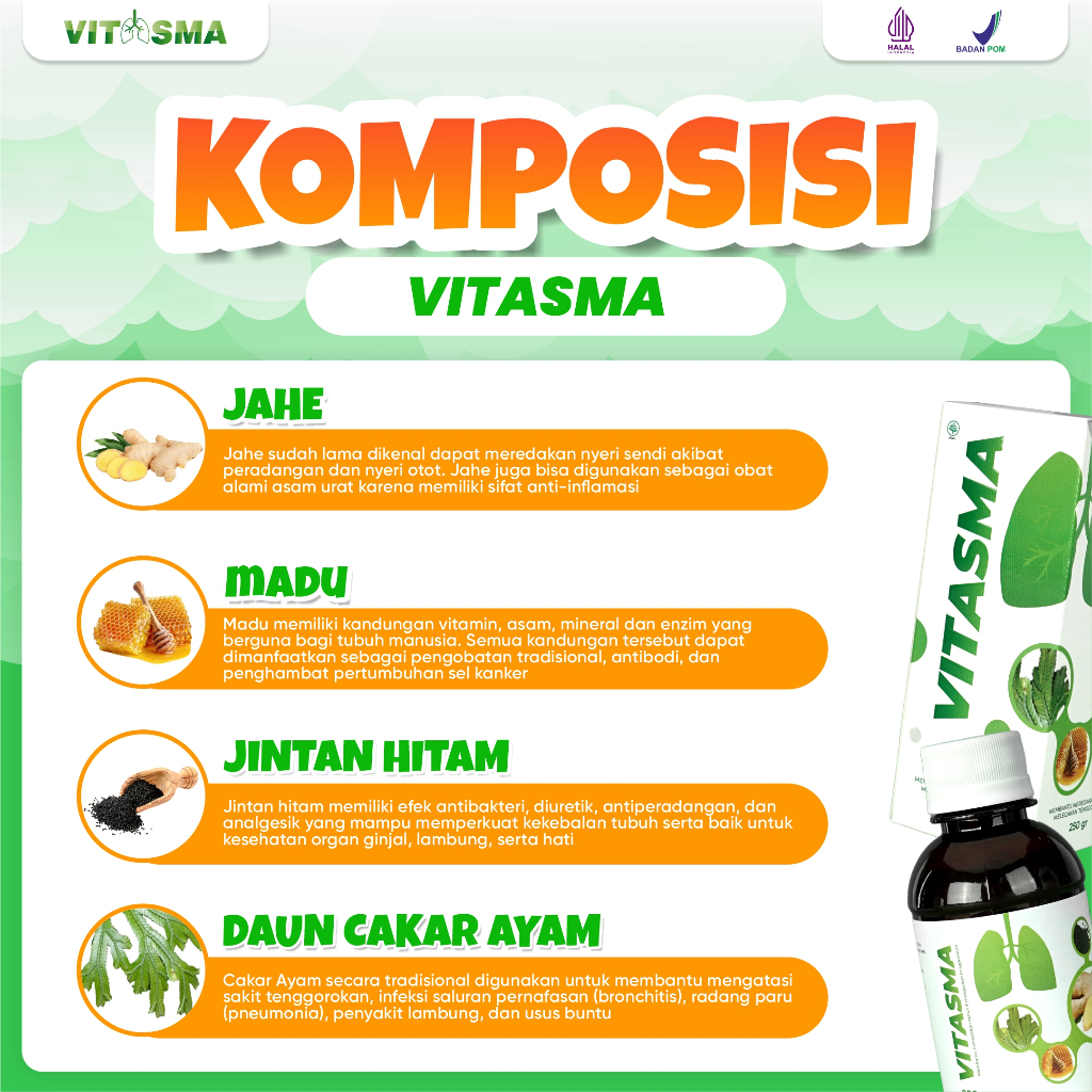 Jual Vitasma - Madu Herbal Paket 2 | Shopee Indonesia