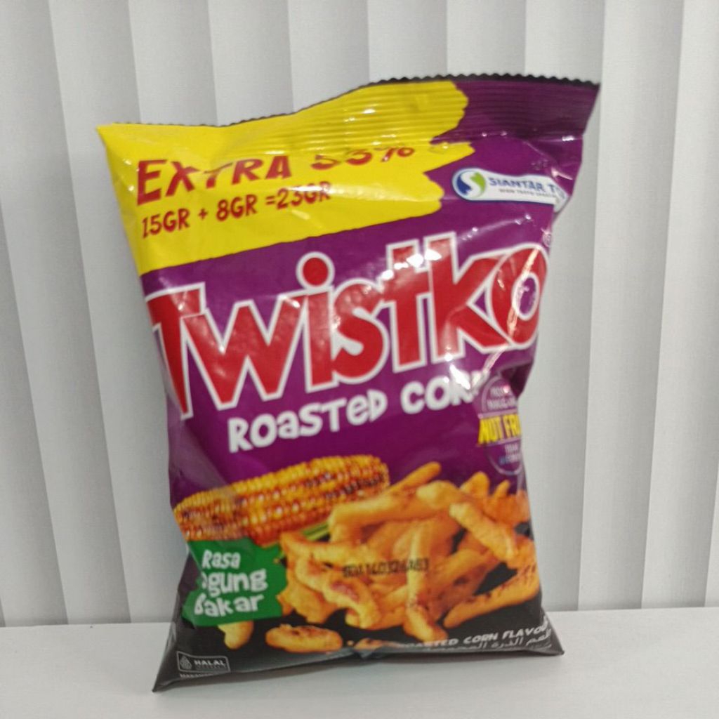 Jual Twistko Snack rasa jagung bakar 1 renceng isi 10 pcs x 23g ...
