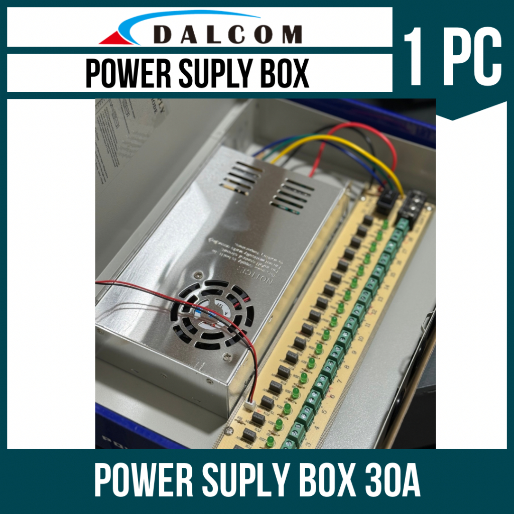 Jual POWER SUPLY BOX CCTV 10A 20A 30A MODEL BOX PANEL | Shopee Indonesia