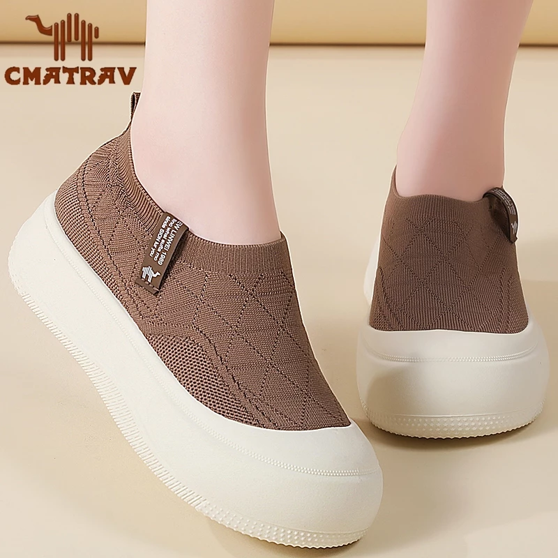 CMATRAV Sepatu Sneakers Slip-on Wanita Sepatu kasual wanita - Shoes
