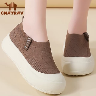 CMATRAV Sepatu Sneakers Slip-on Wanita Sepatu kasual wanita - Shoes