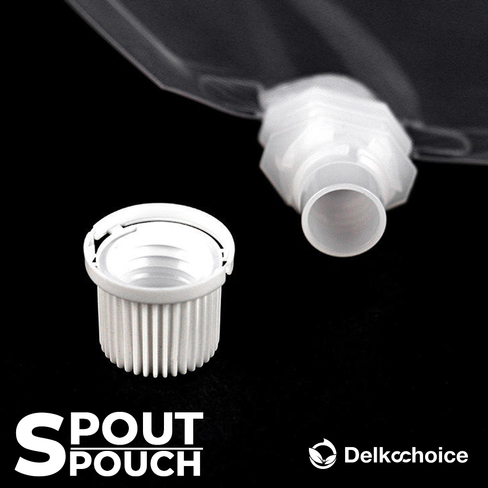 Jual Standing Pouch Spout Center Opening Bening Kemasan Minuman Kemasan ...