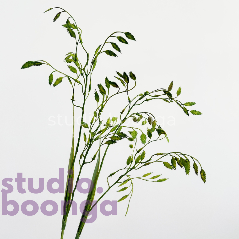 Jual Artificial Flowers Premium Sea Oat Grass Faux Palsu 2 Kepala ...