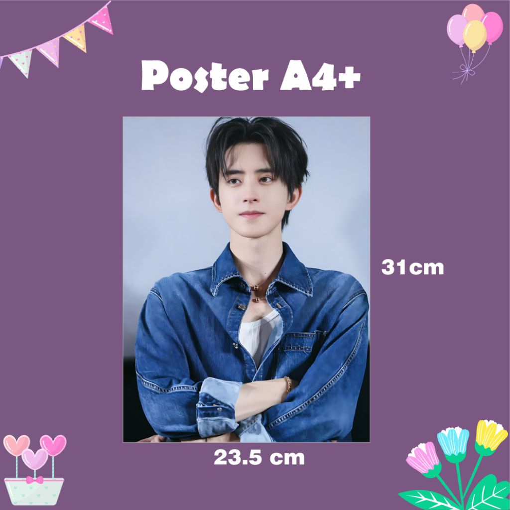 Jual photocard / poster A4+ ao rui peng / aktor china | Shopee Indonesia
