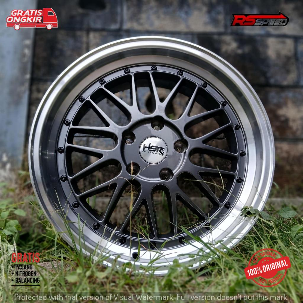 Jual VELG MOBIL RACING R18 TYPE HSR LEMANS PCD 5X120 COCOK BUAT MOBIL ...