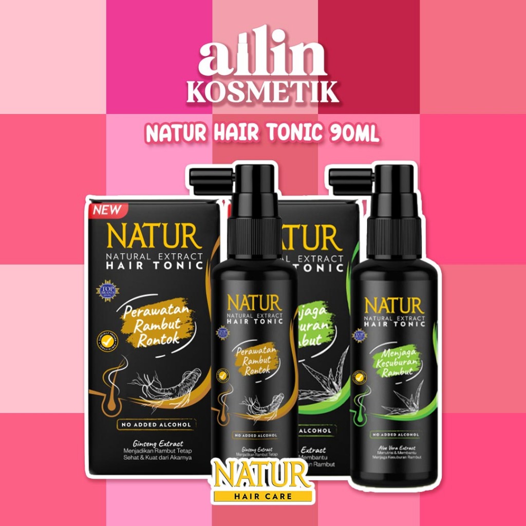 Jual AiLiN NATUR Hair Tonic 90ml Bpom / Hair Tonik Rambut | Shopee ...