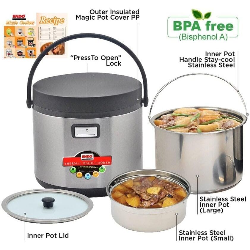 Jual Endo Thermal Magic Cooker 5L asal Singapore | Shopee Indonesia