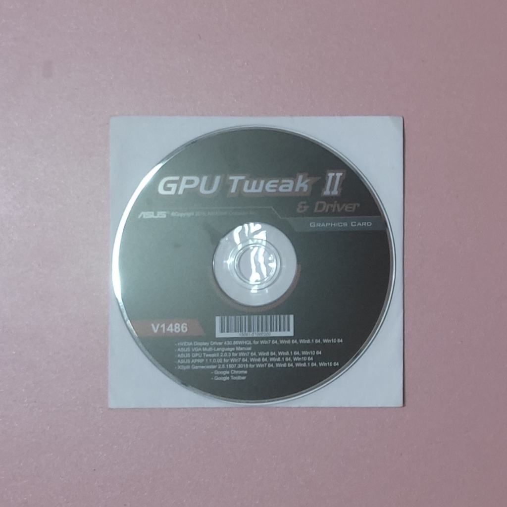 Jual CD Driver ASUS GPU / VGA Card NVidia PC PCI Express Series ...