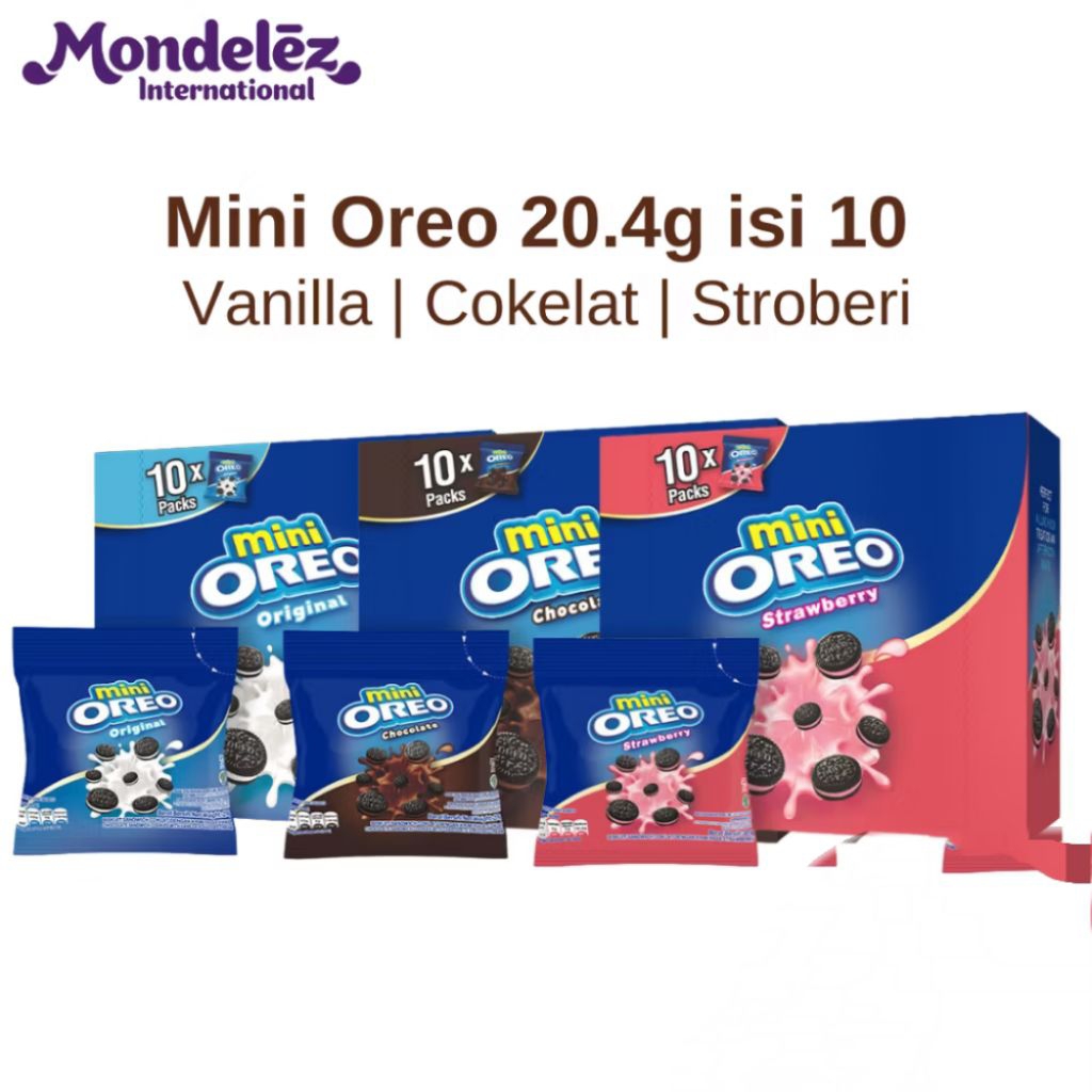 Jual Mini oreo original 1 box isi 10 pcs | Shopee Indonesia