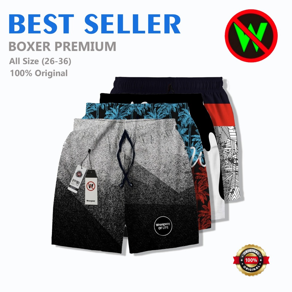 Jual WRONG WAY BOXER PRIA TERBARU ADEN DAN NYAMAN DIPAKAI | Shopee ...