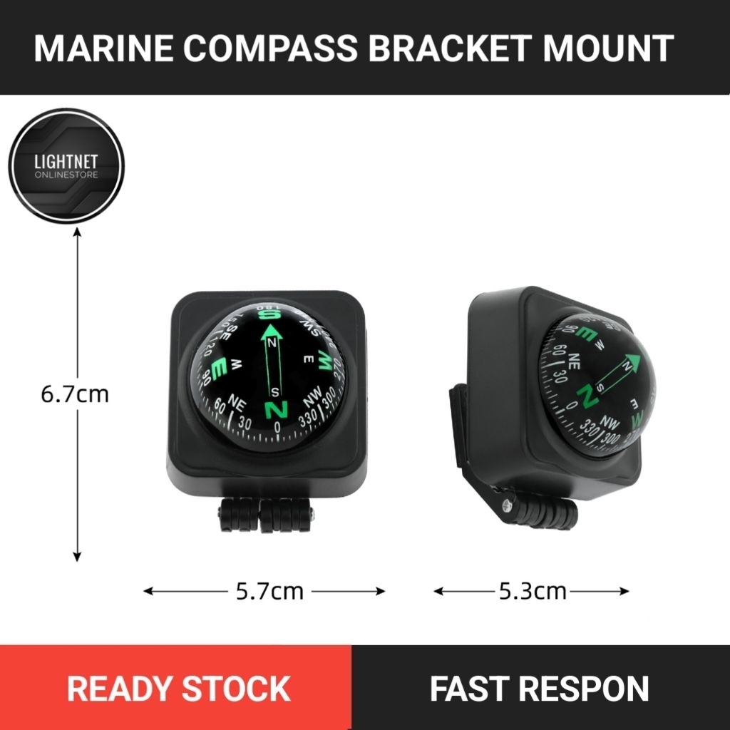 Jual Kompas kapal Compass Mobil Perahu Mini Kompas Kecil Standing ...