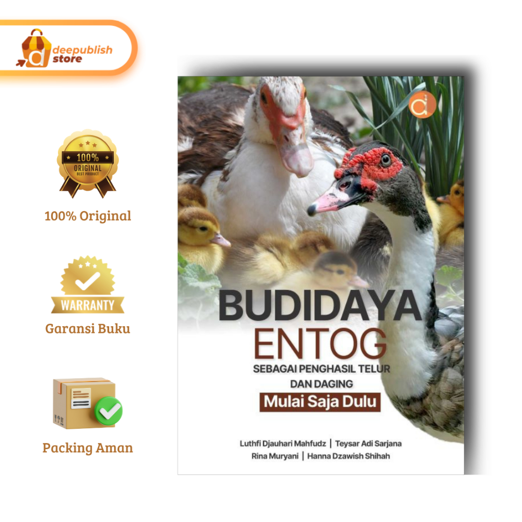 Jual Deepublish | Buku Budidaya Entog sebagai Penghasil Telur dan ...