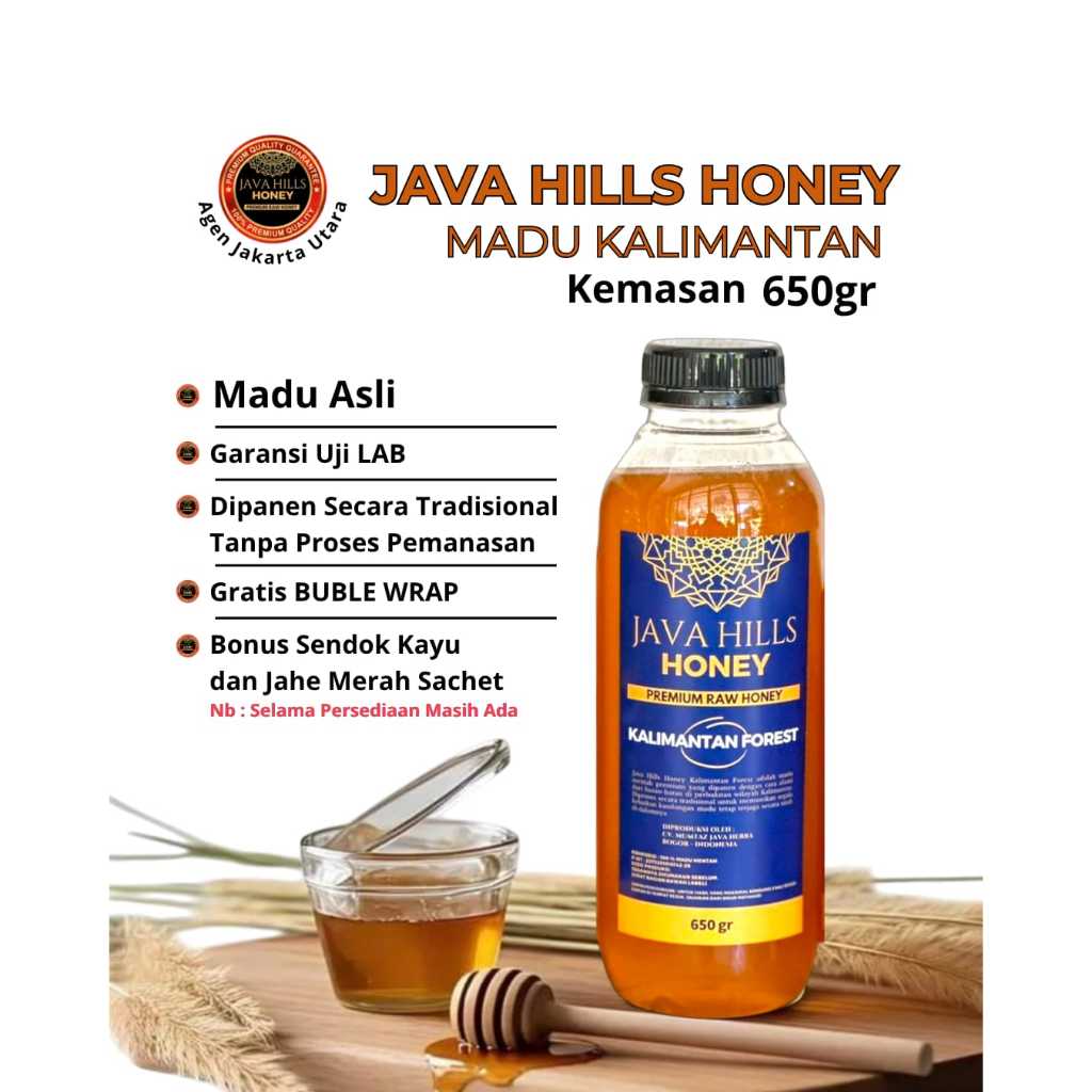 Jual Madu Hutan Kalimantan Java Hills Honey Original Menyehatkan ...