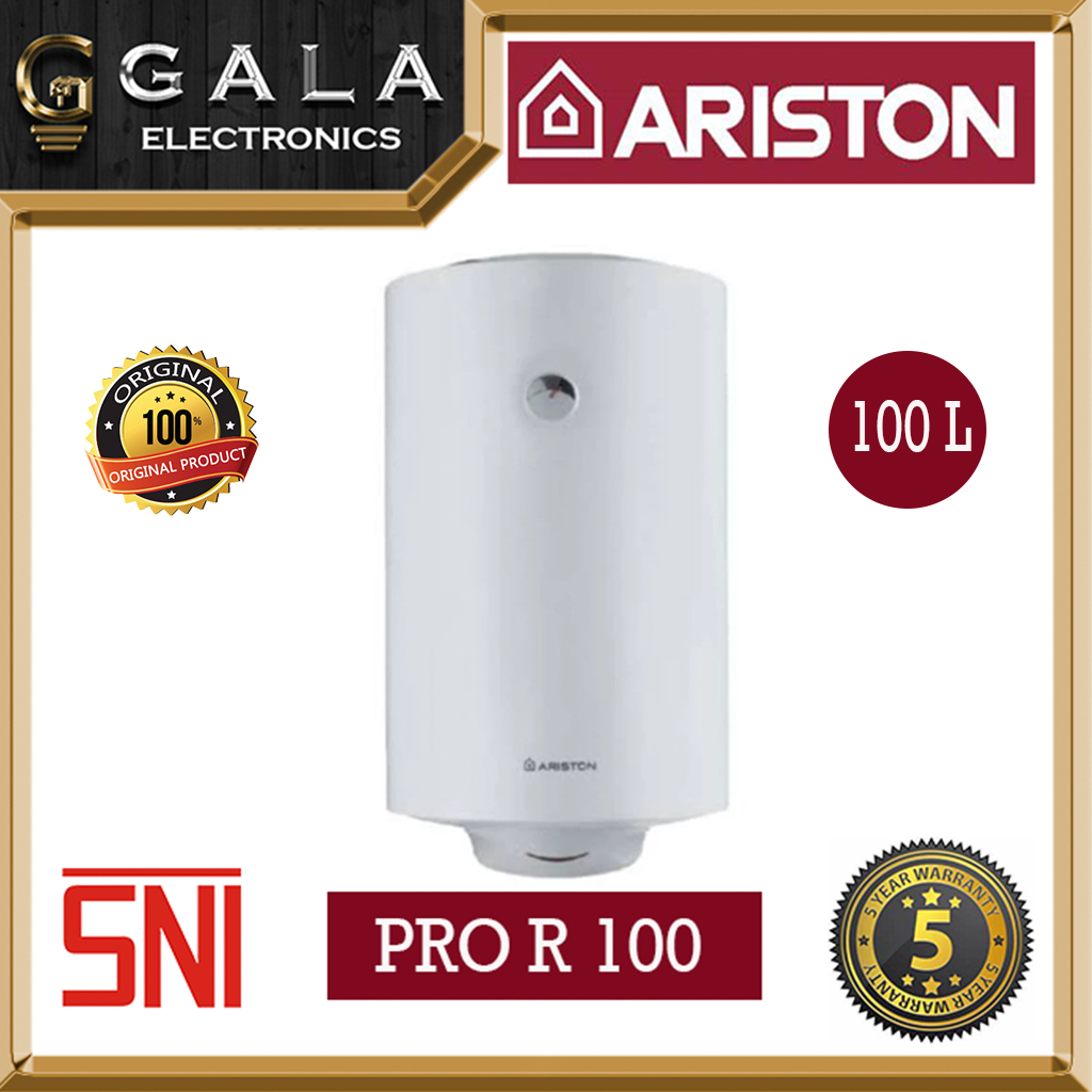 Jual Water Heater Ariston Listrik PRO R 100 (100 LITER) | Shopee Indonesia