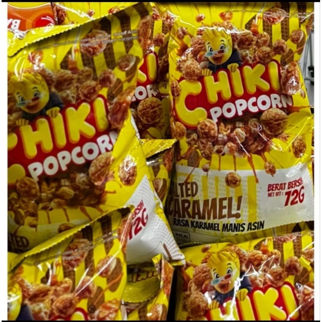 Jual Snack Ciki Popcorn rasa Salted Caramel 72Gram | Shopee Indonesia