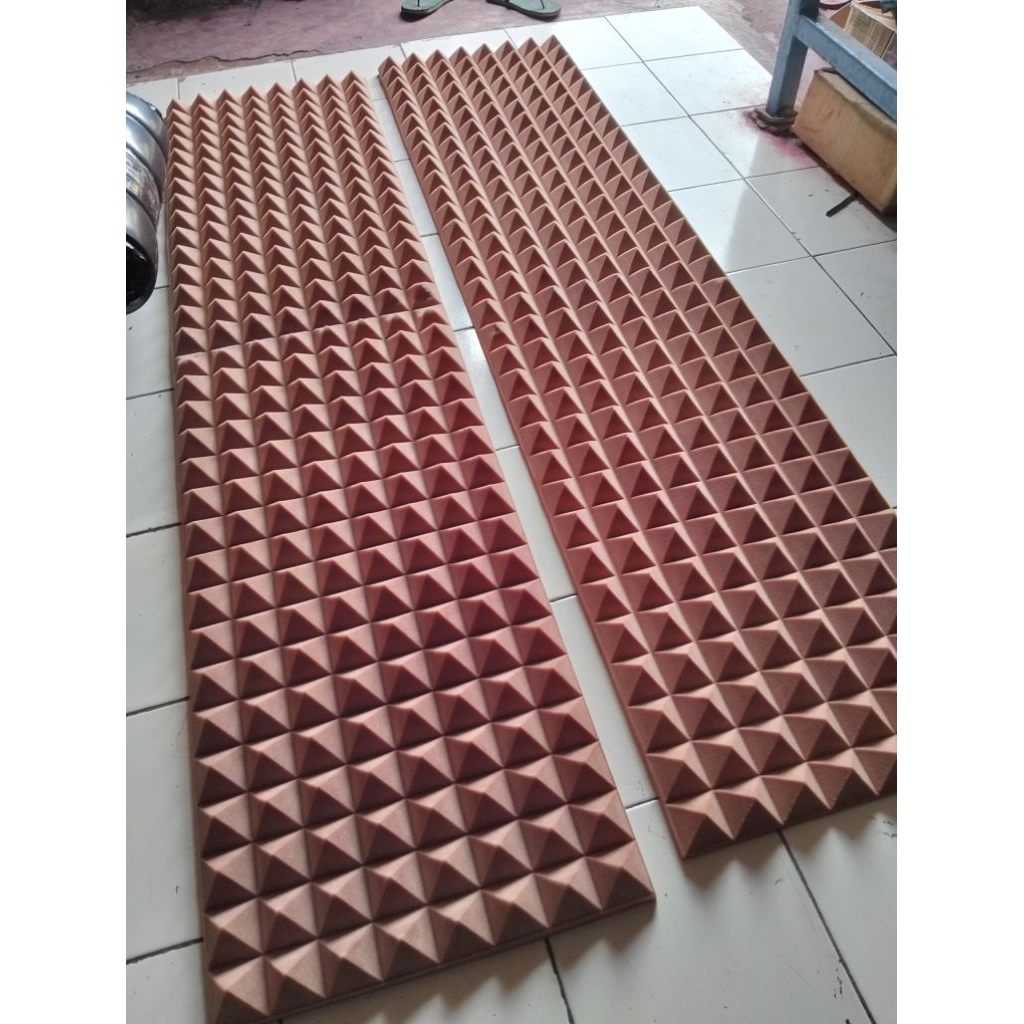 Jual Busa peredam suara pyarmid coklat ukuran 200x50x5cm | Shopee Indonesia