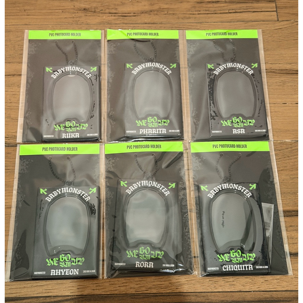 Jual BABYMONSTER PVC PHOTOCARD HOLDER WE GO UP | Shopee Indonesia