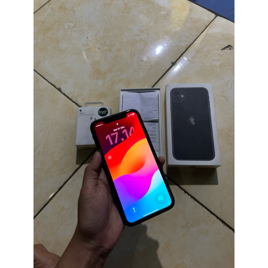 Jual IP 11 64 IBOX + ADAPTOR ORIGINAL 20W | Shopee Indonesia