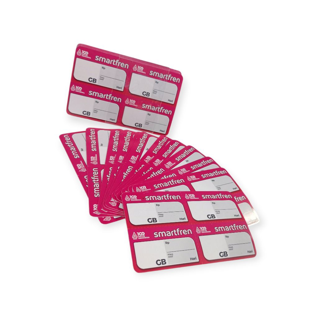 Voucher Kosong SMARTFREND Bahan Inject Kuota Internet