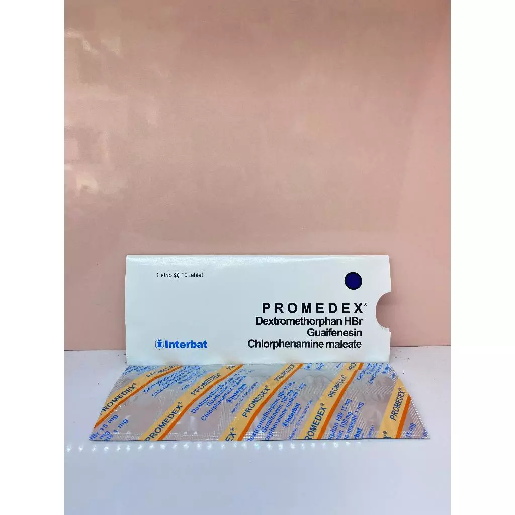 Jual PROMADEX TABLEET ISI 10//OBAT BATUK DAN OBAT ALERGI | Shopee Indonesia
