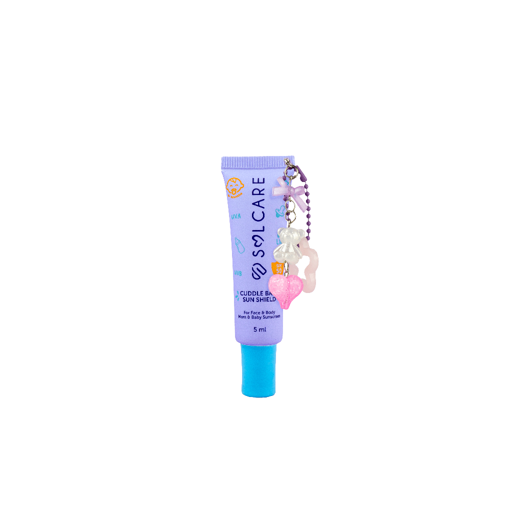 Jual [NOT FOR SALE] SOLCARE - Cuddle Baby Sun Shield + Keychain ...
