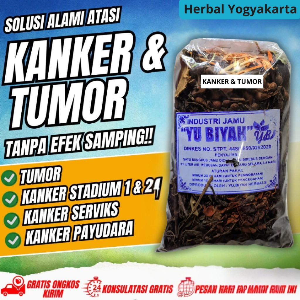 Obat Kanker dan Tumor Paling Ampuh - Jamu Godok Kanker dan Tumor - Obat Herbal Kanker dan Tumor