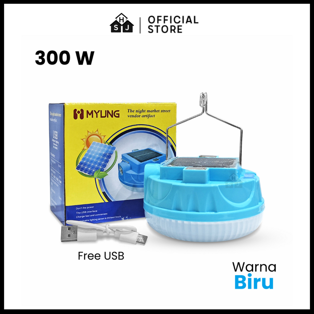 Lampu 300 Watt Biru