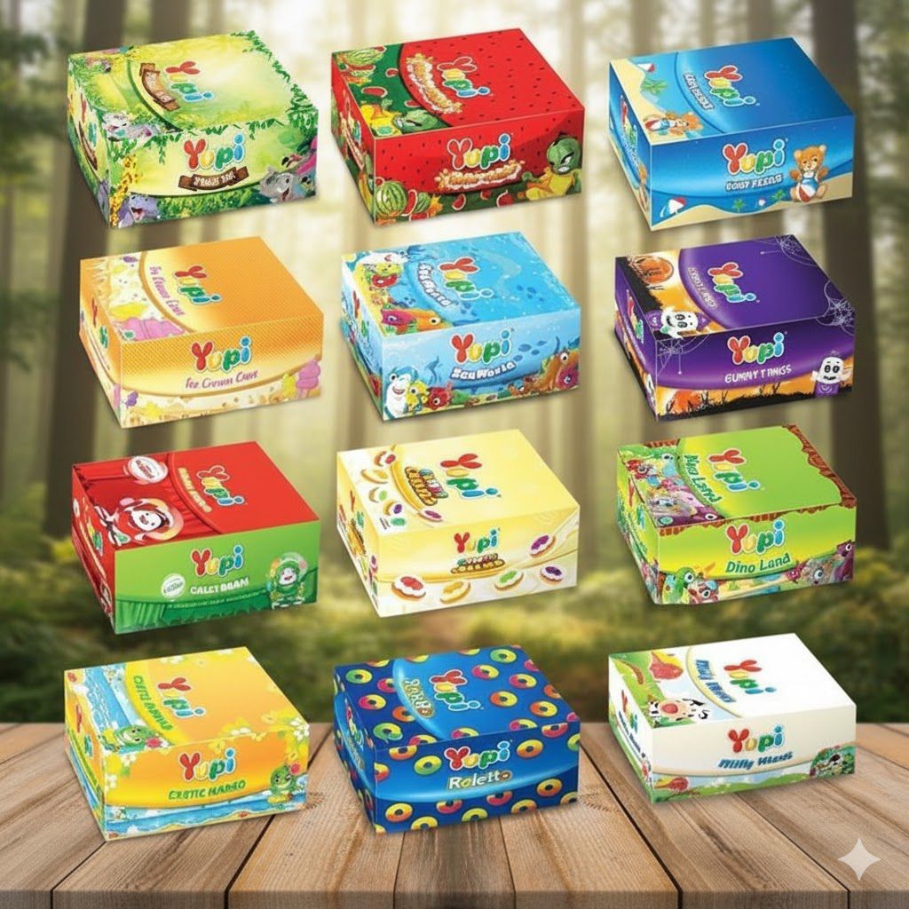 Jual [TERLENGKAP] Yupi Permen Box All Varian 500 Isi 24pcs | 1000 Isi ...