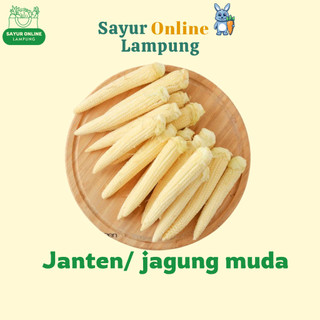 janten / jagung muda -tanpa kulit - 250 gram - Sayur online Lampung