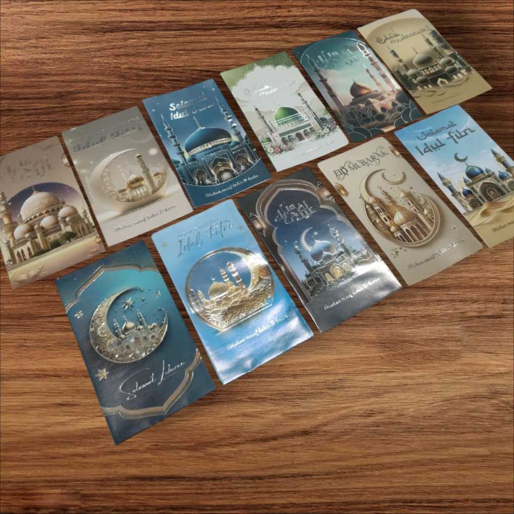 25 PCS ANGPAO / ANGPAU Selamat Hari Raya Idul Fitri 25 Pcs Amplop lebaran idul fitri Besar Medium Jumbo - Hampers Kado Lebaran Idulfitri