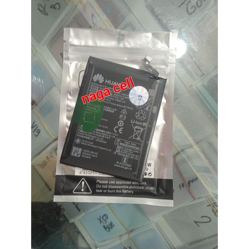 Rechargeable Li-ion Polymer Battery HB446486ECW for Huawei P Smart Z Honor 9X Pro Nova5i Enjoy 10 Plus 4000mAh 3.82V