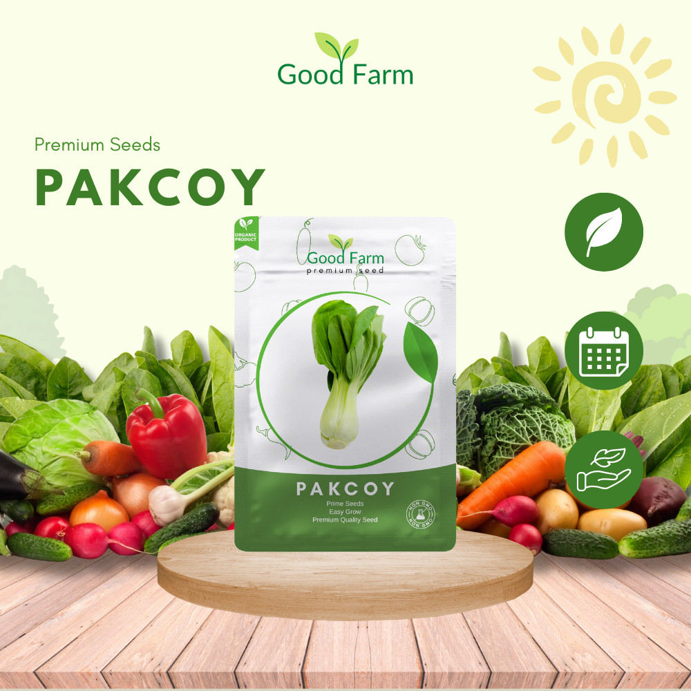 GoodFarm - Benih Pakcoy Premium Kemasan Urban Farming