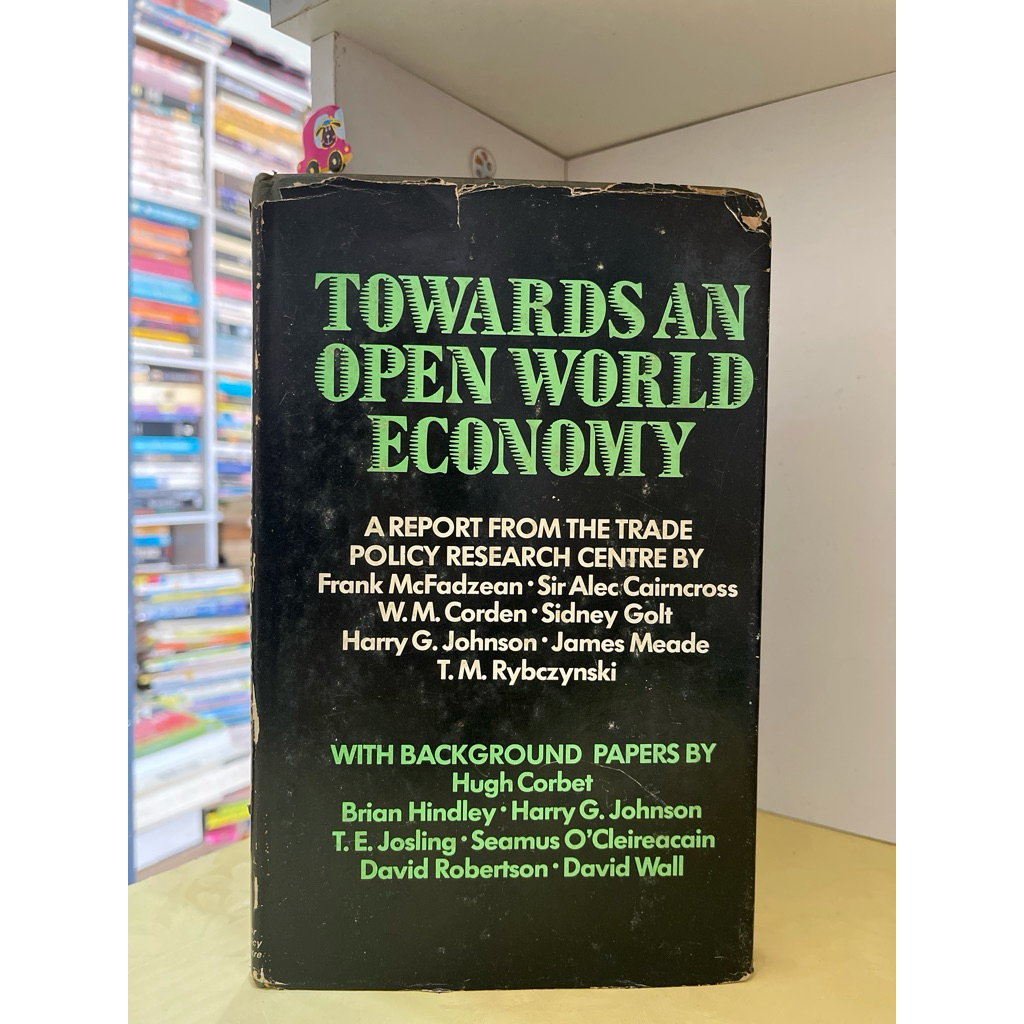 Jual Buku TOWARDS AN OPEN WORLD ECONOMY By McFadzean et al | Shopee ...