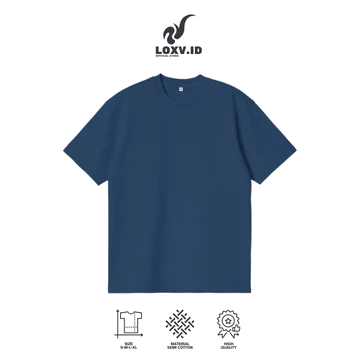 Kaos Polos Katun Combed 30S Pria Lengan Pendek T Shirt Cowok Premium Cotton Combed 30S