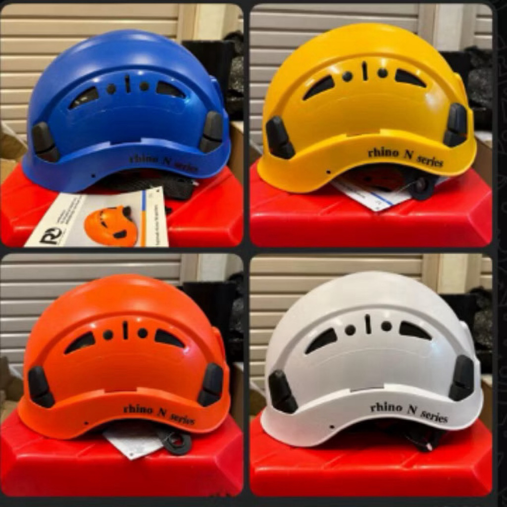 Jual Helm Safety Rescue Rhino N Series Promo Safety Helmet Climbing ...