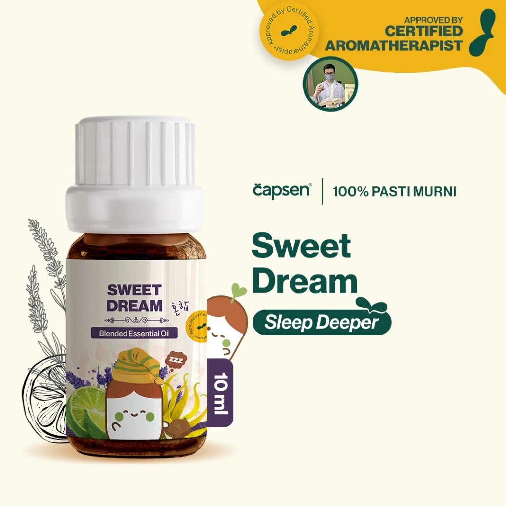 Sweet Dream Oil Aromatherapy Tidur Nyenyak Minyak Esensial